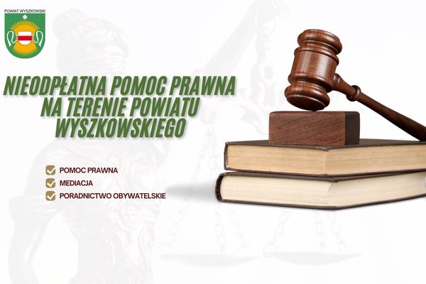 Ikona do artykułu: Harmonogram pracy punktów nieodpłatnej pomocy prawnej od 1 lipca 2025 r.