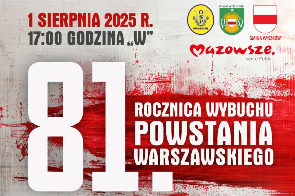 Ikona do artykułu: 81. rocznica wybuchu Powstania Warszawskiego.