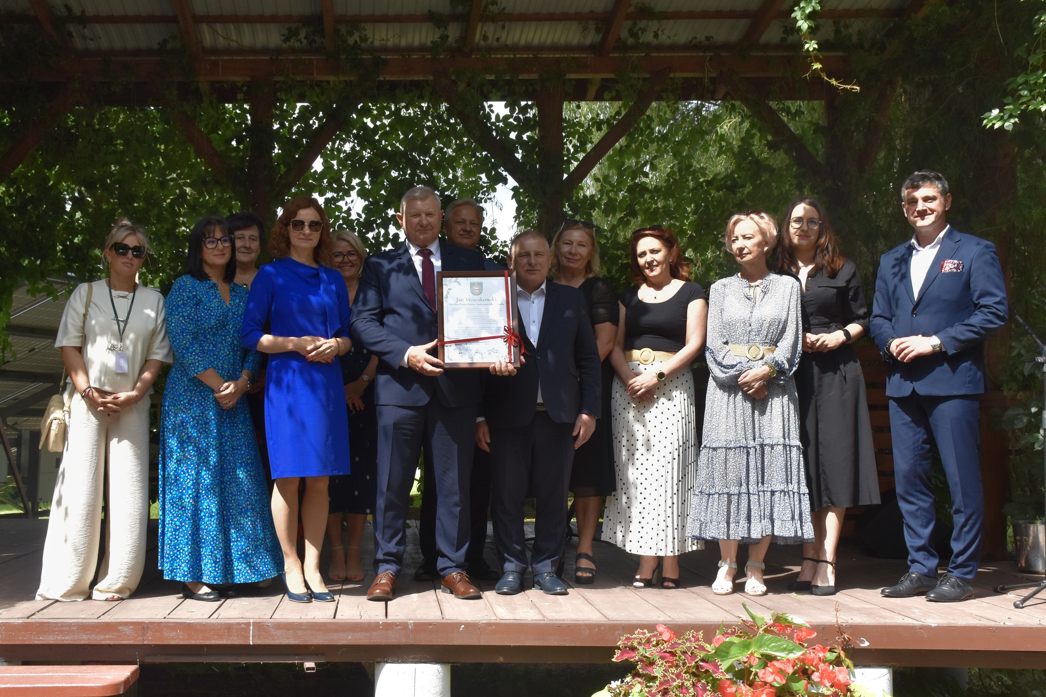 Ikona do artykułu: Pożegnanie dyrektora DPS w Brańszczyku