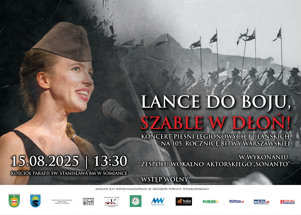 Ikona do artykułu: Koncert pieśni legionowych i ułańskich na 105. rocznicę Bitwy Warszawskiej