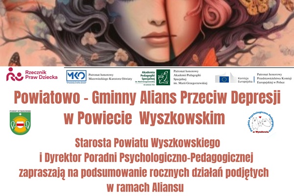 Ikona do artykułu: Podsumowanie działań Aliansu Przeciw Depresji w Powiecie Wyszkowskim