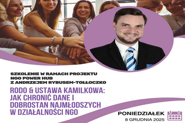 Ikona do artykułu: Szkolenie dotyczące RODO oraz standardów ochrony małoletnich