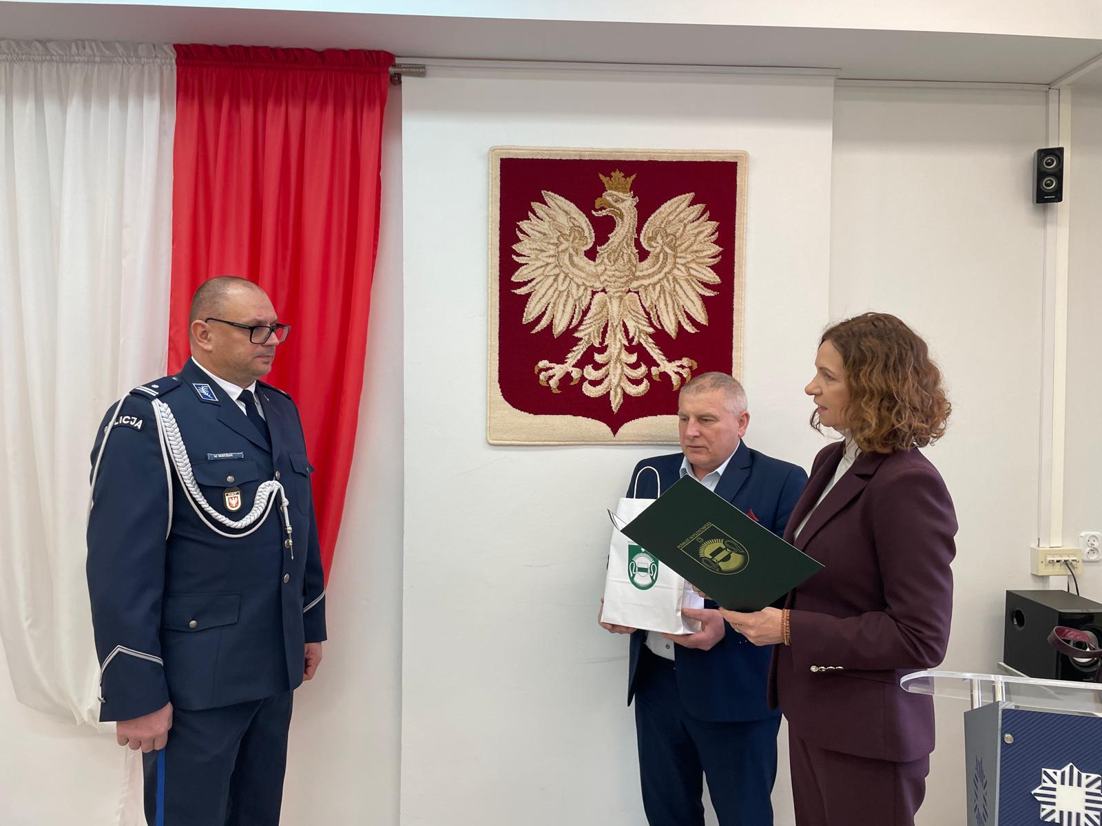 Ikona do artykułu: Pożegnanie I Zastępcy Komendanta Powiatowego Policji w Wyszkowie